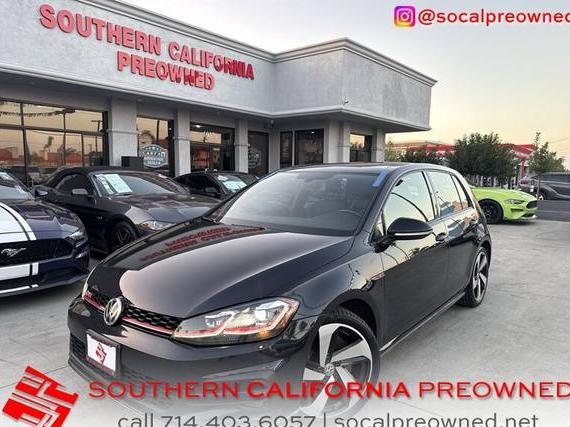 VOLKSWAGEN GOLF GTI 2019 3VW6T7AUXKM031684 image